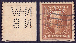 USA - WASHINGTON  PERFINS  " N-W / NB " - O - Perforadas