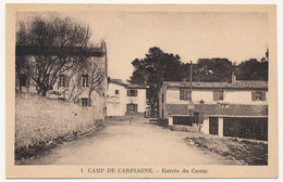 CPSM - CARNOUX (B Du R) - Camp De Carpiagne - Entrée Du Camp - Sonstige & Ohne Zuordnung