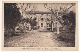 CPSM - CARNOUX (B Du R) - Camp De Carpiagne - La Maison Des Officiers - Autres & Non Classés