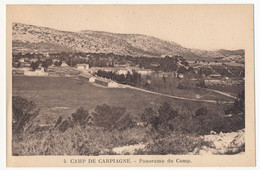CPSM - CARNOUX (B Du R) - Camp De Carpiagne - Panorama Du Camp - Autres & Non Classés