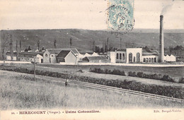 FRANCE - 88 - MIRECOURT - Usine Cotonière - Edition Bougel Voirin - Carte Postale Ancienne - Mirecourt