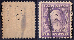 USA - WASHINGTON  PERFINS  " T G " - O - Perforés