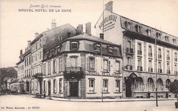 FRANCE - 88 - SAINT DIE - Nouvel Hôtel De La GARE - Welck 15522 - Carte Postale Ancienne - Saint Die