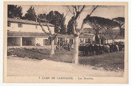 CPSM - CARNOUX (B Du R) - Camp De Carpiagne - Les écuries - Sonstige & Ohne Zuordnung