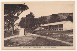 CPSM - CARNOUX (B Du R) - Camp De Carpiagne - Le Casernement - Autres & Non Classés