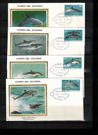 Marshall Islands 1984 Dolphins FDC - Dauphins