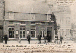 Frasnes-lez-Buissenal  La Poste Bien Animée Voyagé En 1902 - Frasnes-lez-Anvaing