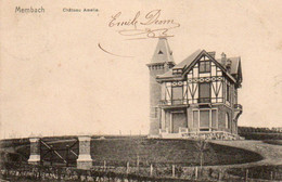 Membach Chateau Amélie Voyagé En 1909 - Baelen