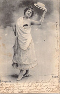 SPECTACLE - Artiste - CABARET - CHIQUITA Et Son Chapeau - Robe De Scène - Carte Postale Ancienne - Dance