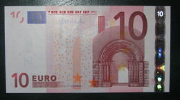 10 EURO E006E3 Germany  Draghi Serie X Perfect UNC - 10 Euro