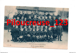 23 Creuse - CHATELUS-MALVALEIX - " Photo Elèves - Année 1912 - 1913 " - RARE - Chatelus Malvaleix