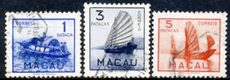 !										■■■■■ds■■ Macao 1951 AF#363-365 ø Junks Complete Set (x3103) - Gebraucht