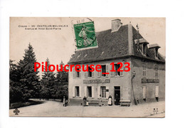 23 Creuse - CHATELUS-MALVALEIX - " Avenue Et Hôtel Saint Pierre " - Animation - Chatelus Malvaleix