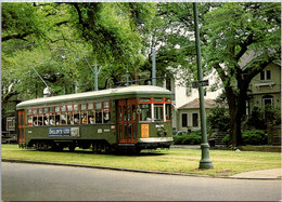 Louisiana New Orleans Streetcard #900 Along St Charles Avenue - New Orleans