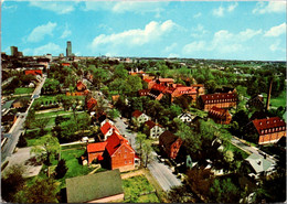 North Carolina Winston-Salem Old Salem Founded 1766 Aerial View - Winston Salem