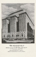 New York City The Roosevelt, A Hilton Hotel Madison Avenue At 45th Street - Cafes, Hotels & Restaurants
