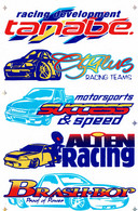 Sponsoren Sponsor Logo Racing Aufkleber / Sponsors Sticker Modellbau Model A4 1 Bogen 27x18 Cm ST138 - Pegatinas (calcas)