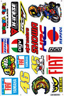 Sponsoren Sponsor Logo Racing Aufkleber / Sponsors Sticker Modellbau Model A4 1 Bogen 27x18 Cm ST350 - Outils & Peintures