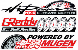 Sponsoren Sponsor Logo Racing Aufkleber / Sponsors Sticker Modellbau Model A4 1 Bogen 27x18 Cm ST397 - Outils & Peintures