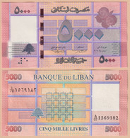 Lebanon 5000 Livres 2014 P#91b - Libanon