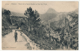 CPA - GEMENOS (B Du R) - Route De La Sainte-Baume Au Gour De L'Oule - Autres & Non Classés