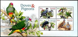 Australia 2021 Birds - Doves And Pigeons Stamp MS/Block MNH - Neufs