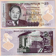 Mauritius 25 Rupees 2013 P#64 - Mauricio