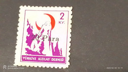 TÜRKEY--YARDIM PULLARI-1950- 60-  KIZILAY DERNEĞİ  2K (*) - Timbres De Bienfaisance