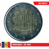 F0008# Andorra 2019. 2 Euros (UNC) KM#527 - Andorre