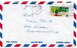 64128 - Canada - 1971 - 15￠Weihnachten EF A LpBf VANCOUVER B.C. -> Westdeutschland - Storia Postale