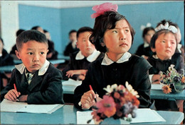 !  Modern Postcard Ulan Bator, Mongolei, Mogolia, Schule, School - Mongolia