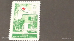 TÜRKEY--YARDIM PULLARI-1940- 50-  ÇOCUK ESİRGEME KURUMU   25K(*) - Timbres De Bienfaisance