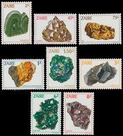 1181/1188** - Minéraux Du / Ertsen Uit / Mineralien Aus / Minerals From - ZAÏRE - Minéraux