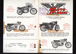 (moto) Publicité MOTO MORINI    1957 (PPP40892) - Motos