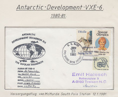 USA  Antarctic Development VXE-6  Deep Freeze Flight McMurdo To South Pole  Ca McMurdo JAN 13 1981 (VX151B) - Vuelos Polares