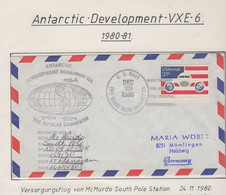 USA  Antarctic Development VXE-6  Deep Freeze Flight McMurdo To South Pole  Ca McMurdo DEC 29 1980 (VX152) - Polar Flights