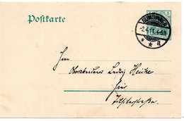 64138 - Deutsches Reich - 1911 - 5Pfg Germania GAKte Als OrtsKte GUMBINNEN - Lettres & Documents