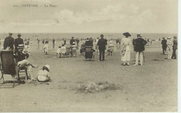 Belgique Ostende La Plage Très Animée - Alveringem