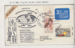 USA  Antarctic Development VXE-6  Deep Freeze Flight  McMurdo Tio Casey Station Ca McMurdo FEB 3 1981 (VX153A) - Vuelos Polares