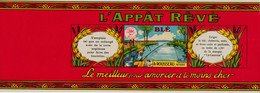 Affichette  "l'Appât Rêvé" - Pesca