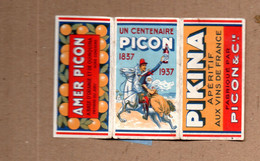 (tabac) étui (neuf)   De PAPIERS A CIGARETTES Avec Pub PICON   1937(PPP40894) - Advertising Items