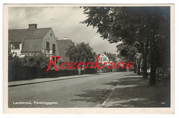 Rare Old Postcard Landskrona Foreningsgatan Sweden Sverige Zweden Suède Schweden CPA Edit. Bjorlingson - Sweden