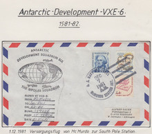 USA  Antarctic Development VXE-6  Deep Freeze Flight  McMurdo Tio South Pole Ca McMurdo DEC 8 1981 (VX154B) - Vols Polaires