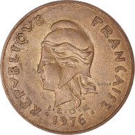 Monnaie, Polynésie Française, 100 Francs, 1976, Paris, TTB+, Nickel-Bronze - Polynésie Française