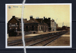 PHOTO RHISNES LA BRUYERE NAMUR GARE STATION   STATION REPRO - La Bruyère