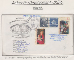 USA  Antarctic Development VXE-6  Deep Freeze Flight  McMurdo To North Victorialand Ca McMurdo  NOV 4 1981 (VX155B) - Polar Flights