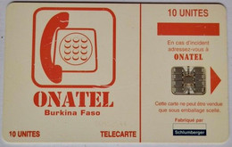 Burkina Faso 10 Units " Telephone Centers " - Burkina Faso