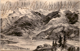 Val D'Illiez Et Dent Du Midi (6516) * 23. 8. 1916 - Val-d'Illiez 