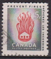 Prévention Des Incendiies - CANADA - Lutte Contre Le Feu - N° 291 - 1956 - Gebruikt