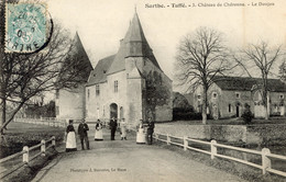 15571 Cpa 72 Tuffé - Château De Chéronne - Le Donjon - Tuffe